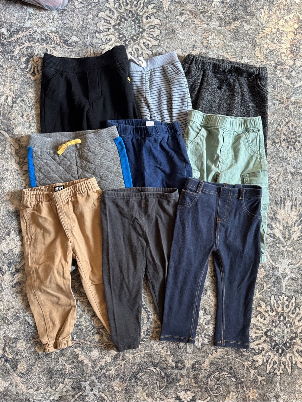 Bundle of 9 Boys Pants